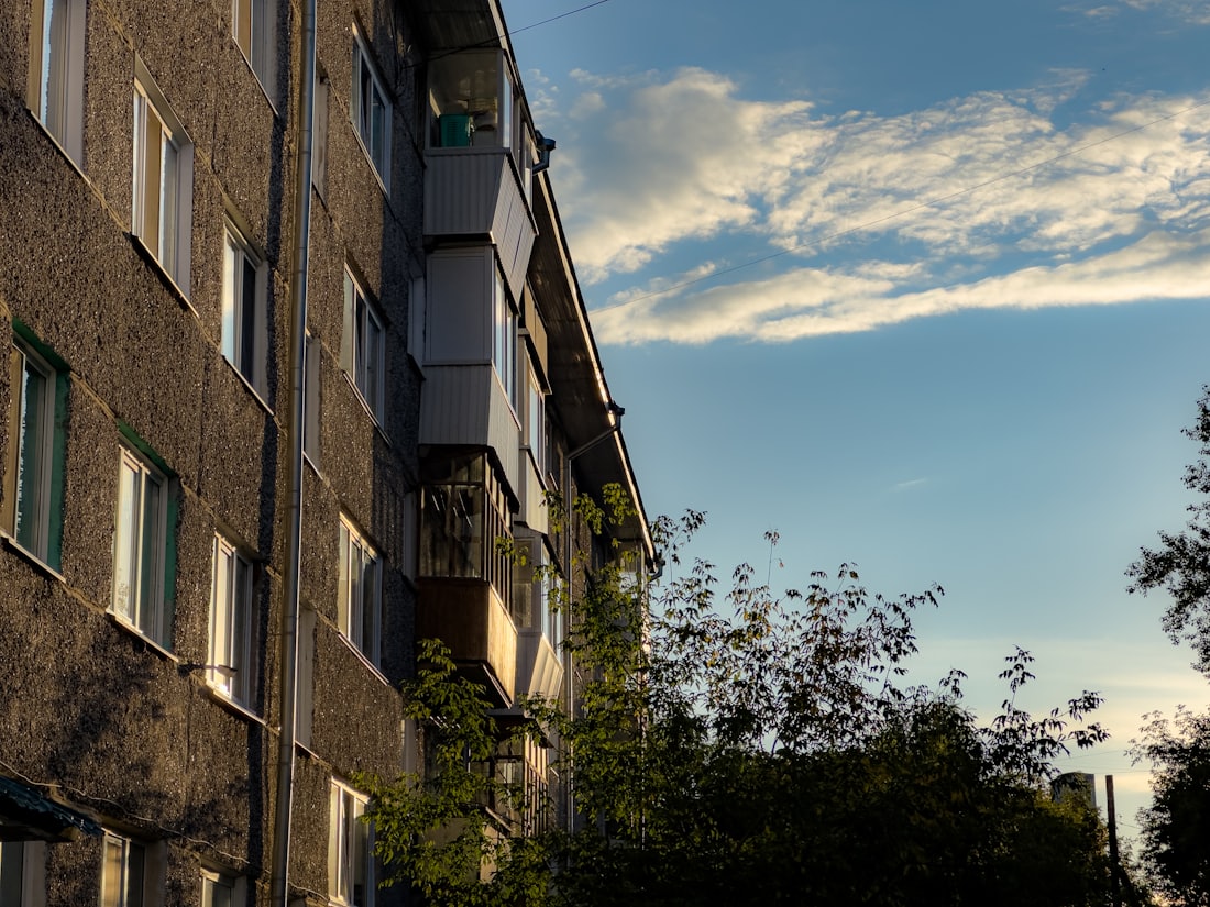 An apartment building held in the portfolio